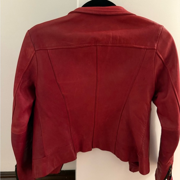 Women's Red Jacket - Picture 2 of 3